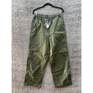 NWT Helly Hansen Mandal 70429 Elastic Waist Waterproof Pants Army Green Size M